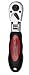 KR Tools 40215 Pro Series 1/4-Inch by 3/8-Inch Flex Stubby Ratchet