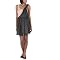 Go International® Double Layer Tank Dress - Peach Touch/ Steel