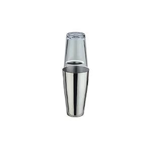 Paderno World Cuisine 16-7 8-Ounce Boston Cocktail Shaker with Glass by Paderno World Cuisine