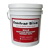 18 LB Contrac Blox Rodent Control Rodenticide Kills Mice & Rats