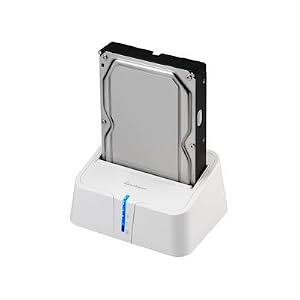  Sharkoon QuickPort XT interne SATA Dockingstations 6,4 cm ( 2,5 Zoll) USB 3.0 weiß 
