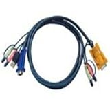 Iogear 6FT KVM CABLE W/ MIC/AUDIO ( 2L5302U )