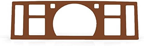 Burnished Amber Flat Metallic Gauge Cluster Dash Bezel Trim fits: 1984-1988 Toyota 4Runner No Tachometer (RPM Gauges) - Ferreus Industries - BZL-281-Burnished-Amber-007-01