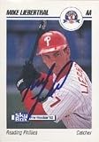 Mike Lieberthal, Reading Phillies - Phillies Affiliate Autographed Card