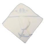 Hooded Towel + Mitt One Size Sky
