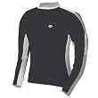 Pearl Izumi 2008 Men's Attack Long Sleeve Cycling Jersey - Black/White - 0666-065