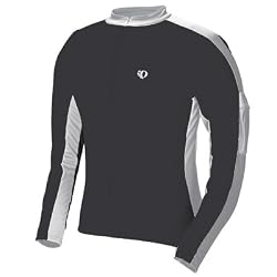 Pearl Izumi 2008 Men's Attack Long Sleeve Cycling Jersey - Black/White - 0666-065