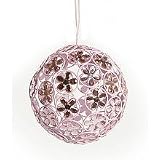 Little Boutique Pink Sparkling Ball Chandelier