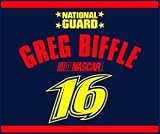 Greg Biffle #16, Race Day Collection Throw 60" X 80"
