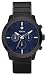 Fossil #FS4606 Men's Black IP Blue Dial Chronograph Watch
