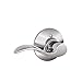 Schlage Lock Company (F170 ACC 625 LH) Accent Left Handed Lever Non-Turning Lock, Bright Chrome
