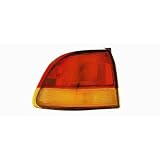 1996-1998 HONDA CIVIC SEDAN; LENS & HOUSING NEW REPLACEMENT TAIL LIGHT LEFT HAND... by TYC