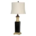 Table Lamp - Silver/ Black (33")