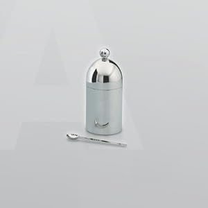 Alessi Conico Sugar Bowl with Spoon by Alessi