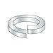 1/4" Medium Split Lock Washers/Steel/Zinc/Outer Diameter: .487"/Thickness: .062" (Carton: 10,000 pcs)