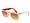 White On Orange Frame/Brown Gradient Lens