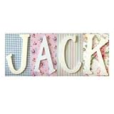 My Baby Sam Wall Hanger Letter A, Solid White