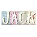 My Baby Sam Wall Hanger Letter A, Solid White