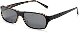 Cole Haan Men's C1729 Vintage Acetate Sunglasses,Black-Tobacco Frame/Smoke Lens,one size