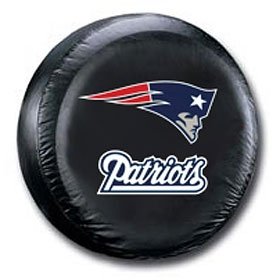 New England Patriots NFL Black Tire Cover