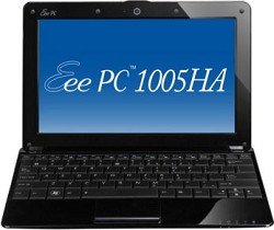 ASUS Eee PC 1005HA-VU1X-BK 10.1-Inch Black Netbook - 8.5 Hour Battery Life