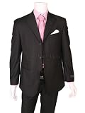 NEW $795 ITALIAN CHIANTI Solid Gray Men's Suit 42R 42 R