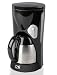 Kalorik TKM-20208 900-Watt 8-10-Cup Coffeemaker with Stainless-Steel Carafe, Black