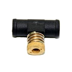 16-16mm Verbinder mit Stellschraube - Plastik