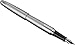 Pilot Metropolitan Collection Fountain Pen, Silver Barrel, Classic Design, Medium Nib, Medium Nib, Black Ink (91118)