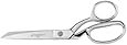 Gingher 8-Inch Micro-Serrated Edge Knife Edge Dressmaker's Shears, Blunt Tip