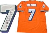 Chad Henne Autographed / Signed Authentic Miami Dolphins Orange Jersey