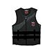 SPYDEGUY(XpC_[KC) COAST GUARD VEST BLACK~DARK GREY M SLV-27124
