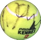 Jelena Dokic Autographed Tennis Ball