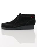 Clarks Men's Padmore Black Suede Boots 10.5M