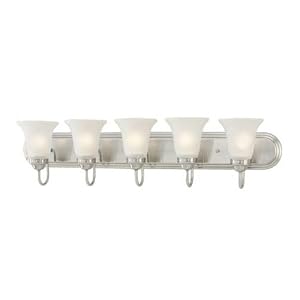 Homestead Vanity Light in Satin Pewter