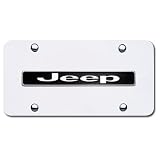 Au-Tomotive Gold JEENCC Jeep Commander Jeep Chrome License Plate by Au-tomotive Gold