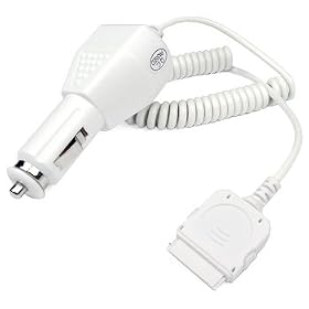 Apple Ipod Rapid Car Charger for Ipod Mini Nano, Video, Iphone, Touch, Classic