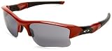 Oakley Men's Flak Jacket Houston Astros Sunglasses,Red & Black Frame/Black Lens,one size