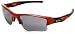 Oakley Men's Flak Jacket Houston Astros Sunglasses,Red & Black Frame/Black Lens,one size