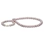 AA+ Quality, 7.0-8.0 mm Lavender Freshwater Pearl Necklace, 18-inch, 14k White Gold Clasp