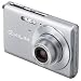 Casio EX-Z60 6MP Digital Camera 3x Optical Zoom Silver with 1GB Card and Leather Case.