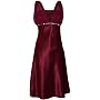 Satin Chiffon Prom Dress Holiday Formal Gown Bridesmaid Crystals Knee-Length