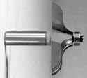3296 CARBIDE TIP TRADITIONAL TABLE EDGE ROUTER BIT W/BB 2-1/2 LG DIA X 3/4" CL X 1" PROFILE WIDTH