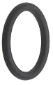 -238 Buna O-Ring, 70A Durometer, Black, 3-1/2