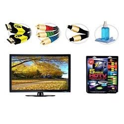 LG 42LH40 HDTV + High-performance Hook-up Kit + Power Protection + Calibration