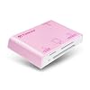 Transcend externes Multi-Kartenlesegerät USB 2.0 rosé