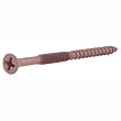 5# 8x3" Lgt Brown Dual-thread Wood Screw