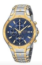 Pulsar Men's Alarm Chronograph Two-Tone Stainless Steel Watch #PF3684