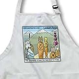 CATmandu - BLACK Full Length Apron With Pockets 22w X 30l