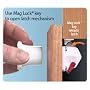 Magnetic Cupboard Drawer Locks - 4 locks, 1 key